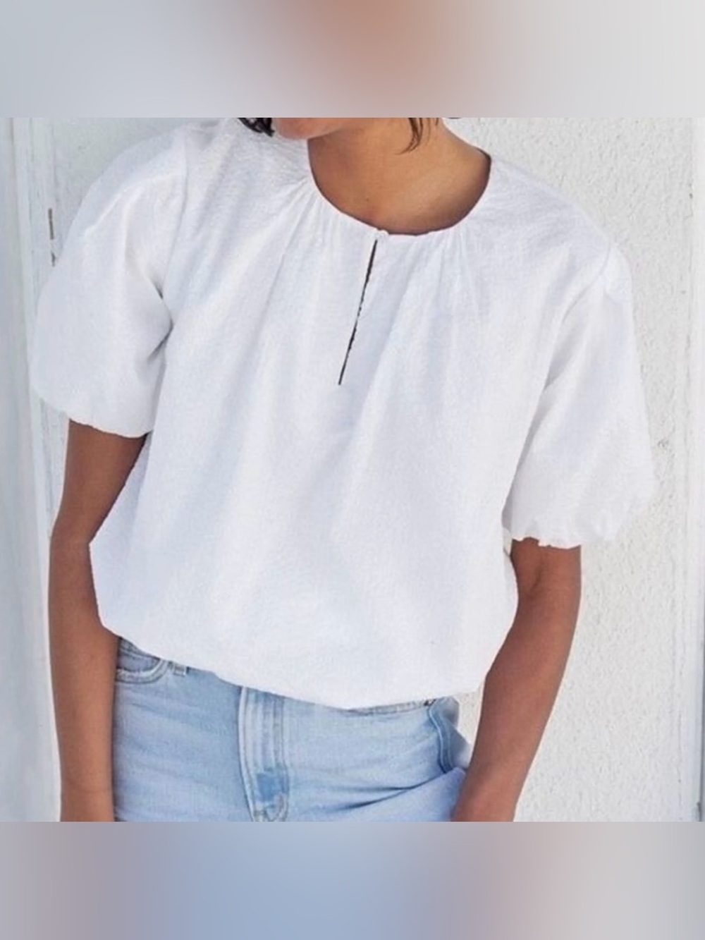 Ayr The Puff Puff Sleeve Top View 2